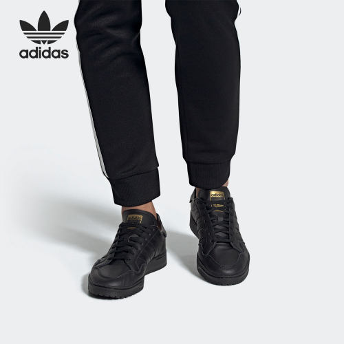 Adidas/阿迪达斯官方正品三叶草TEAM COURT 男女低帮板鞋 EF6050