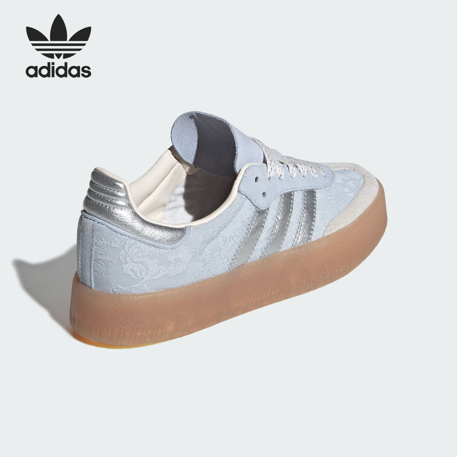 Adidas/阿迪达斯官方正品三叶草男女低帮时尚潮流系带板鞋IH1967