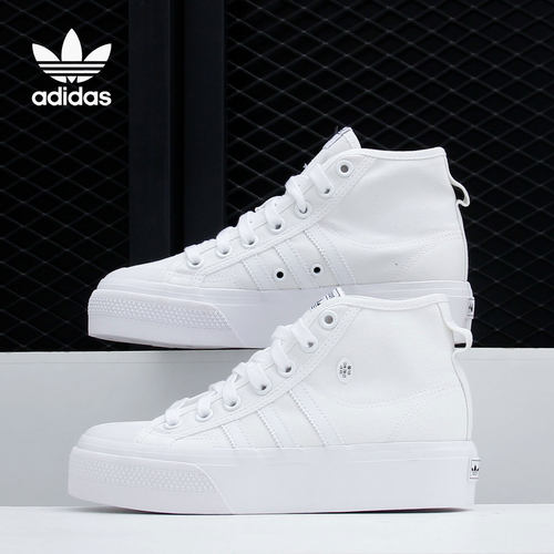 正品春季女子休闲鞋Adidas三叶草