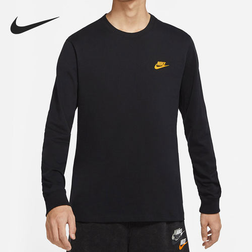 Nike/耐克官方正品秋季新款男子运动宽松舒适长袖T恤DR7822-010