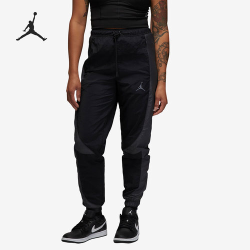 Nike/耐克官方正品Jordan男子梭织透气系带束脚运动长裤DX9374