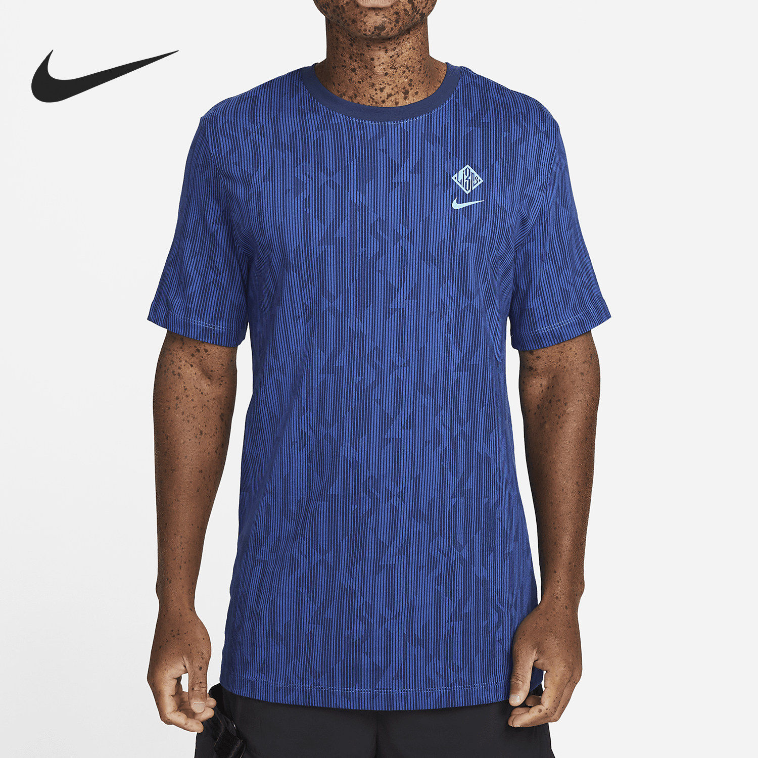 Nike/耐克官方正品男士印花套头圆领T恤DH7698-492