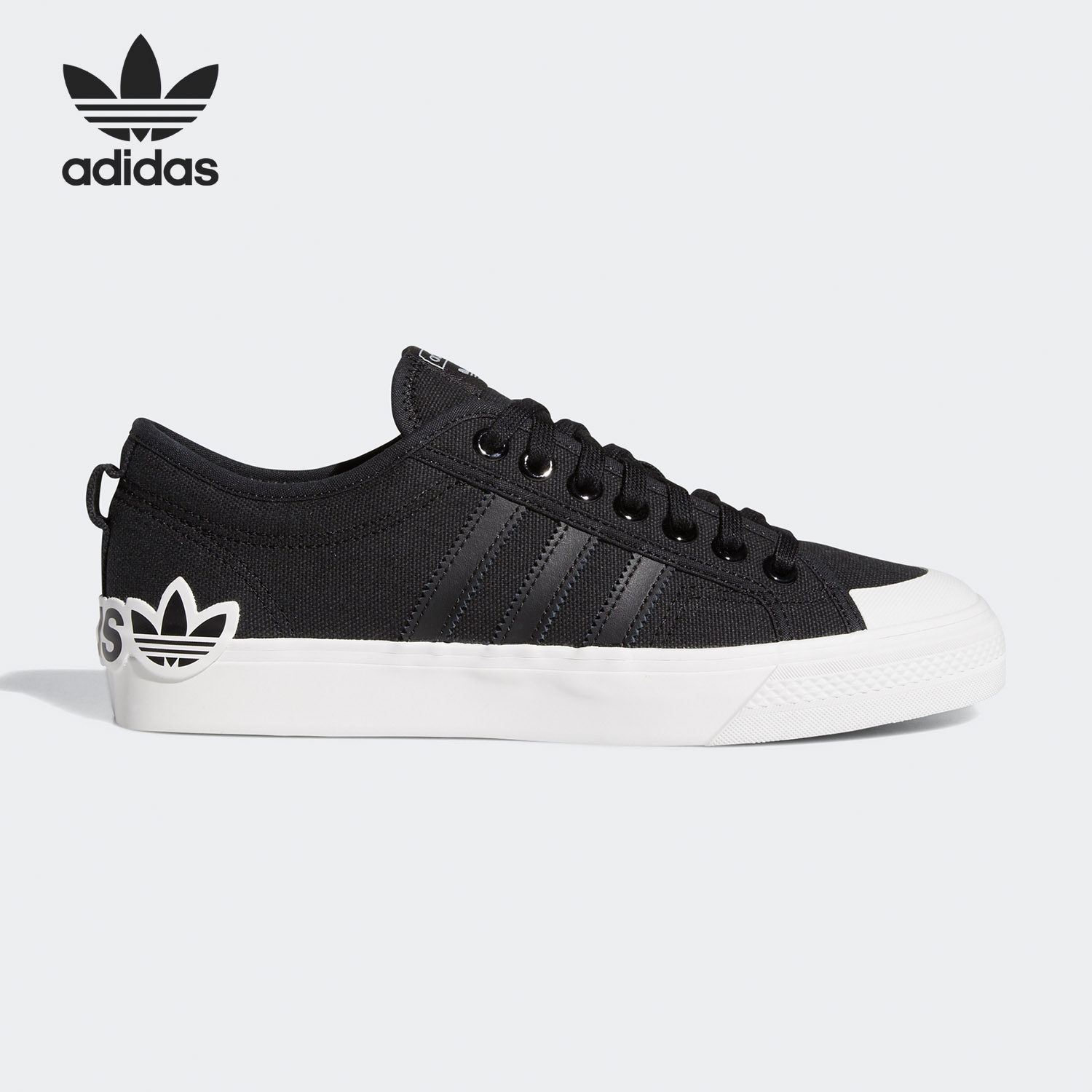 Adidas/阿迪达斯官方正品NIZZA三叶草男女休闲板鞋 EF5713 EF5714