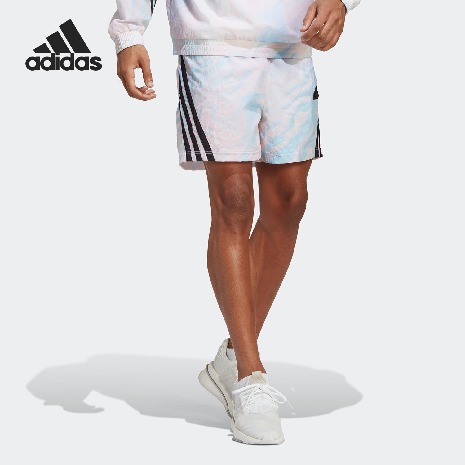 Adidas/阿迪达斯官方正品M FI AOP SHO男子运动休闲短裤IC8251