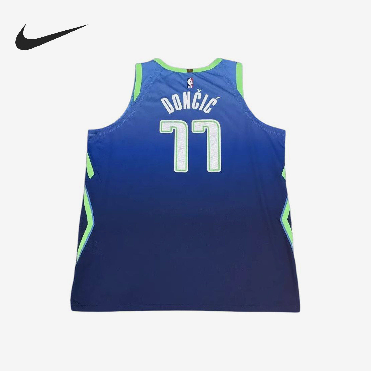 Nike/耐克官方正品男士字母印花V领透气篮球背心T恤AV4569-462