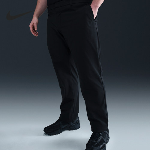 Nike/耐克官方正品DRI-FIT男士宽松透气针织运动长裤HQ6922-010