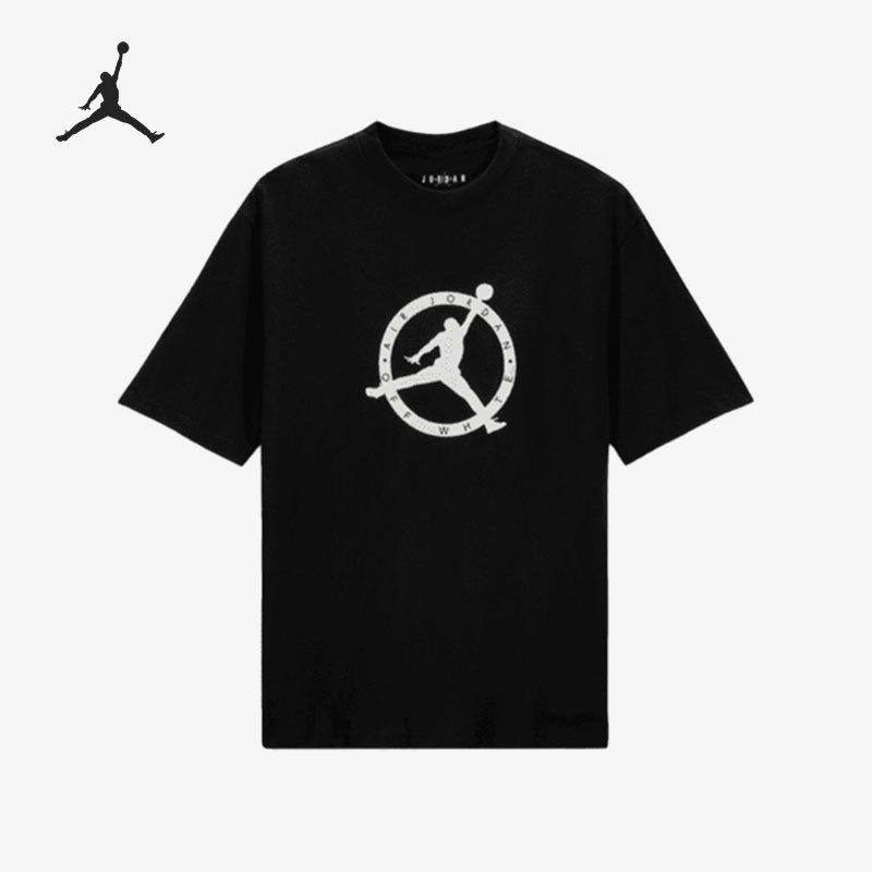 Nike/耐克官方正品男款Logo刺绣运动圆领印花短袖T恤DM0062-010图片