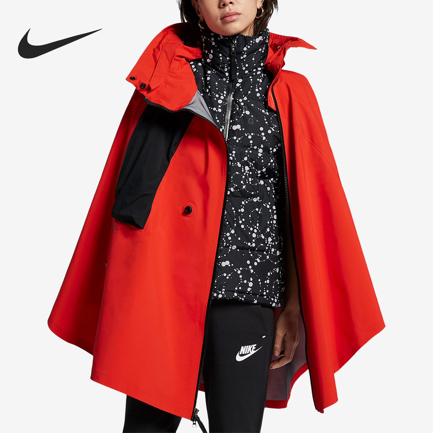 Nike/耐克官方正品秋冬新款女士三合一机能斗篷冲锋衣AR4542-634