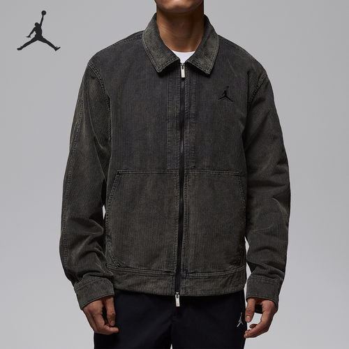 Nike/耐克官方正品JORDAN男士翻领刺绣耐穿运动外套IF1826-010