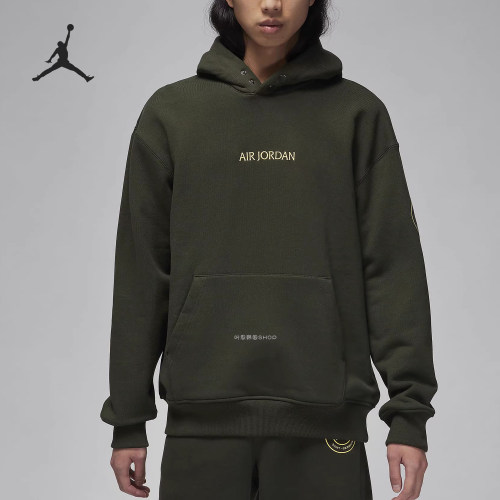Nike/耐克官方正品JORDAN男士宽松休闲运动连帽套头衫FN5325-355