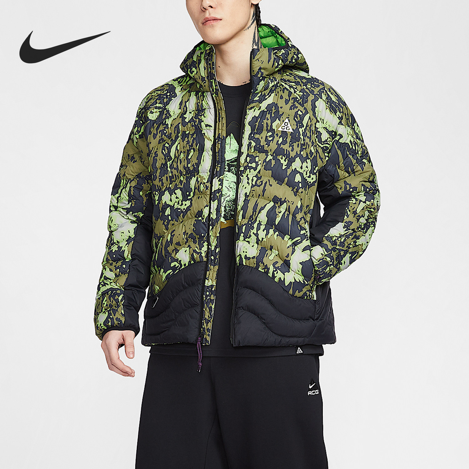 Nike/耐克官方正品ACG Lava Flow男士保暖复古运动棉衣II0918-009
