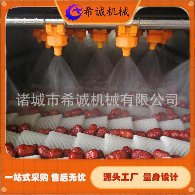 大枣灰枣清洗风干流水线 毛刷清洗机现货 希诚鼓泡式洗枣机厂家,机械设备,消毒灭菌设备,淘宝优惠券,粉丝福利购,淘宝优惠卷
