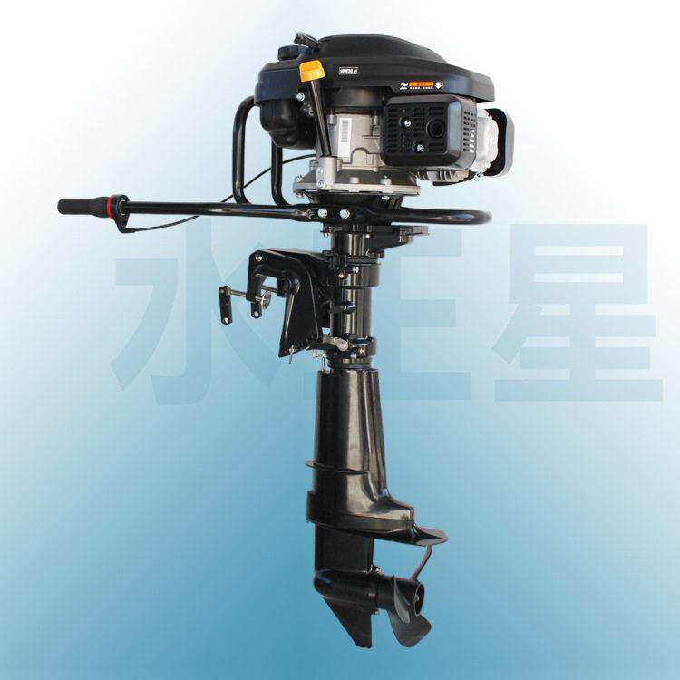 9匹汽油船外机 8匹四冲程船用挂桨机 小型家用渔船船挂机推进器