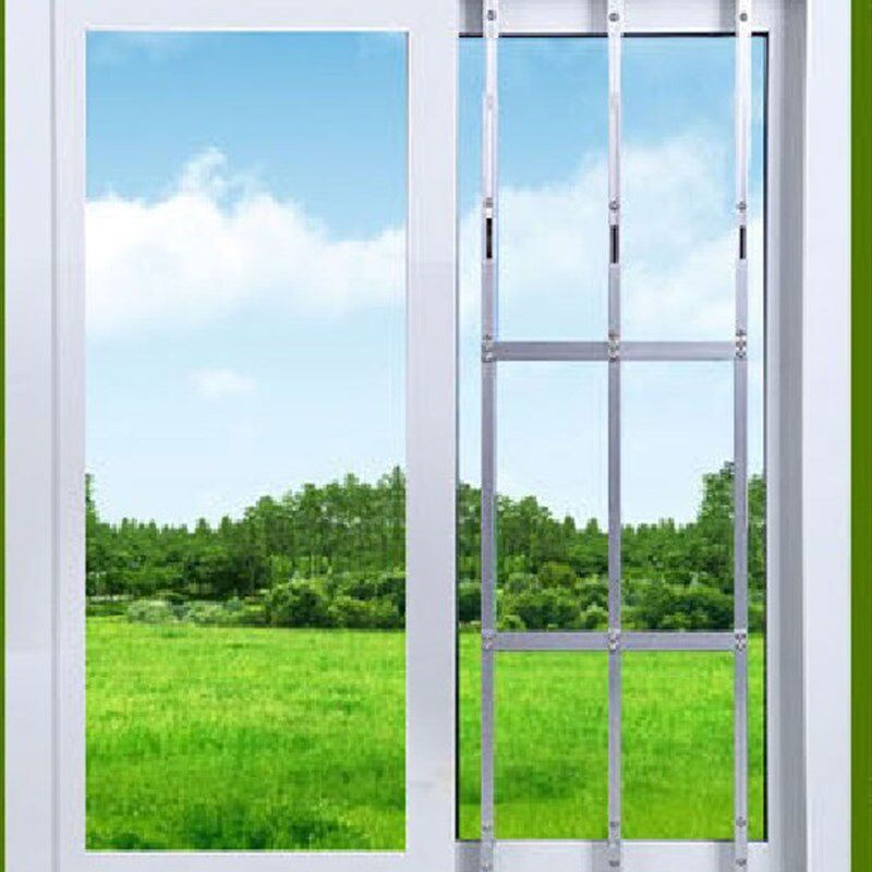 铝合金平窗防护栏防盗窗护栏免打孔儿童安全防护网防坠窗户围栏,全屋定制,防盗窗/窗防护栏,淘宝优惠券,粉丝福利购,淘宝优惠卷