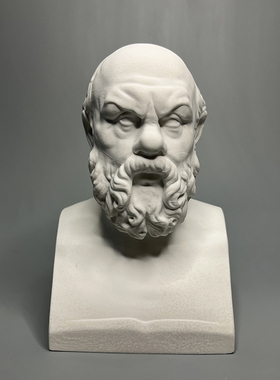 苏格拉底胸像石雕塑装饰高级艺术美术素描教具夜市摆摊礼品