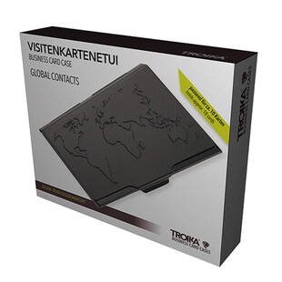 德国oi超薄便携创意名片盒 商务时尚男士轻薄金属名片夹子