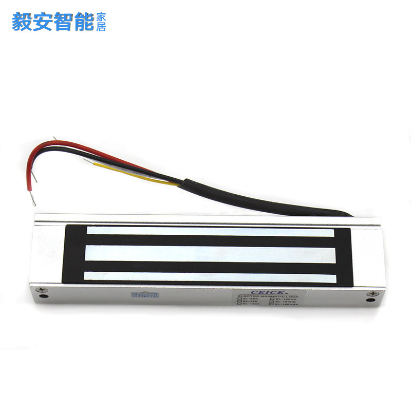 CEIC 玻璃门电磁锁门禁装磁力锁g铝合金单门电控锁防水型