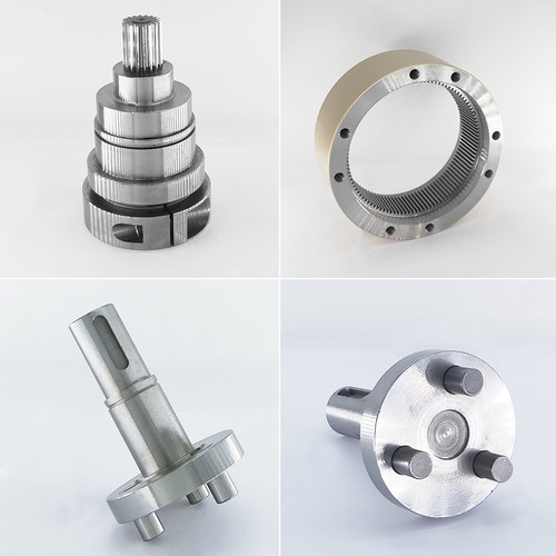 精密行星减速机ZFZF 9 孔输出齿轮减速器 9度直角转角