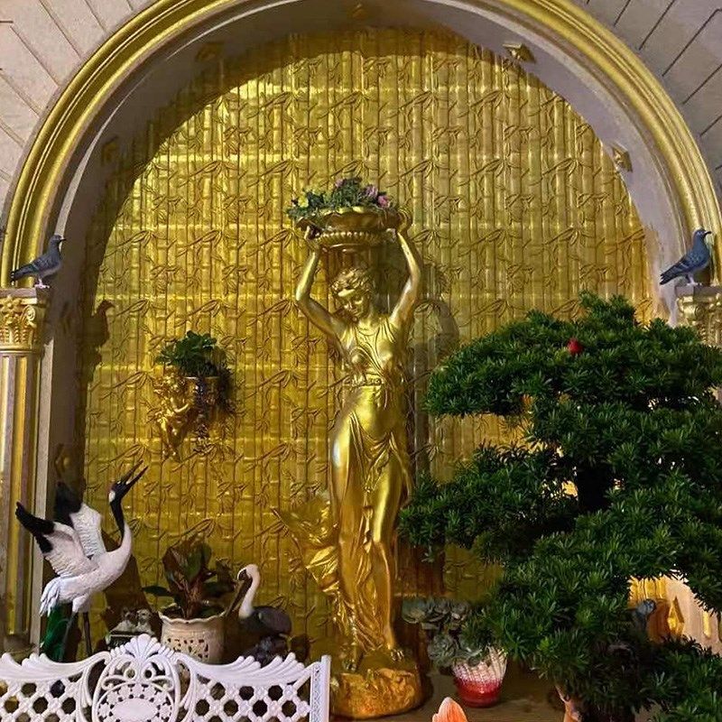 欧式仕女玻璃钢雕像园盆落地酒店庭院人物婚庆景观装饰品,家居饰品,花盆,淘宝优惠券,粉丝福利购,淘宝优惠卷