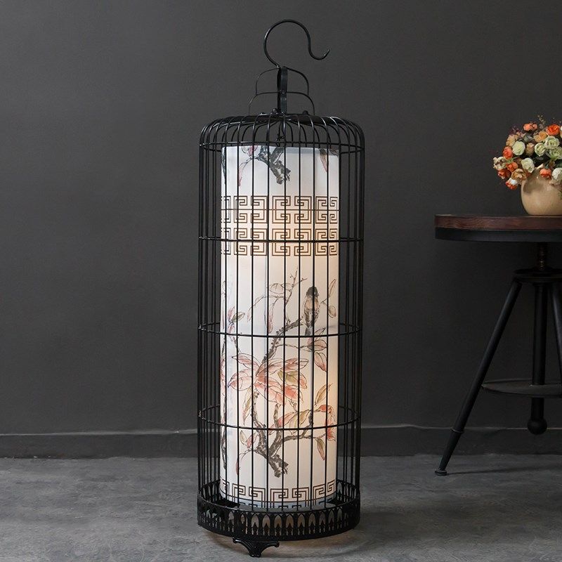 铁艺鸟笼灯创意吊灯落地灯中式吊灯装饰灯具挂灯灯笼酒店,家装灯饰光源,酒店/宴会厅/餐饮吊灯,淘宝优惠券,粉丝福利购,淘宝优惠卷