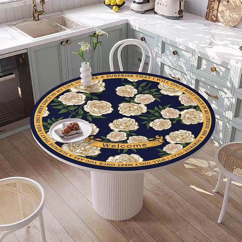 圆形皮革桌垫茶几垫希娜一擦即净圆桌垫子家用玄关卧室餐桌布,居家布艺,桌布,淘宝优惠券,粉丝福利购,淘宝优惠卷