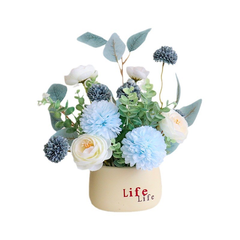 假花仿真花摆设餐桌花艺摆件向日葵仿生花装饰塑料插花束客厅干花