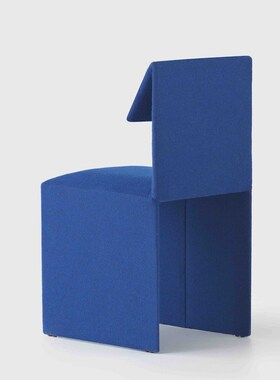 简艺复古定制家具客厅布艺餐椅靠背椅子hhi设计师椅