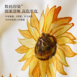 in风方桌布正方形棉麻防水餐桌布布艺客厅四方桌茶几遮丑布台布