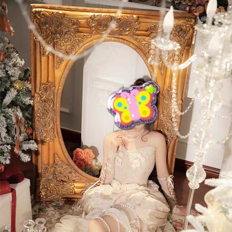 欧式复古油画框相片框结婚照装裱框玄关壁挂婚庆婚礼布置装饰相框