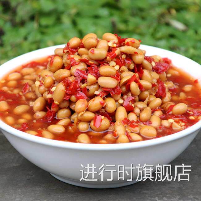 贵州风味土特产遵义老坛水豆鼓辣椒 凉拌水豆豉下饭610g 包邮