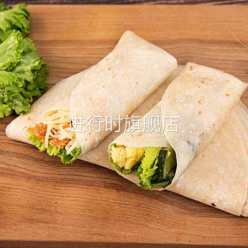 大饼山东面食卷饼手工单饼鸡肉面饼薄饼面粉烙饼传统早餐饼包邮