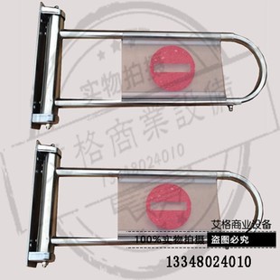 超市进出口器 收银台禁行器 单向禁行门 挡门器护栏门