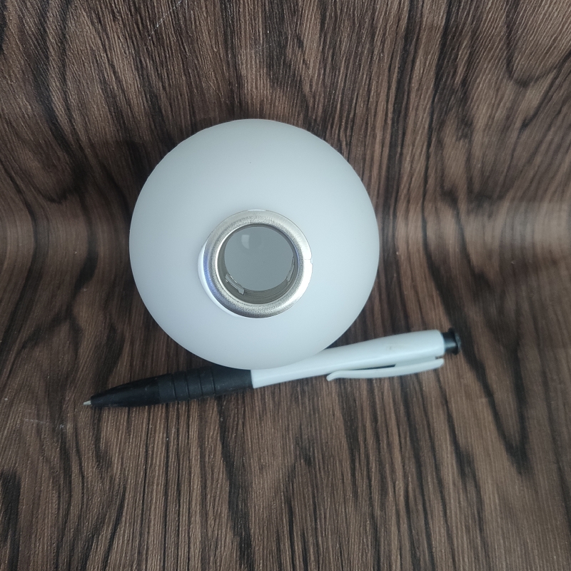 吊灯圆球玻璃灯罩单层球吊灯罩G9灯珠接口奶白磨砂玻璃球餐厅灯罩