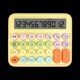 色系键盘语音计算器爱办公位数计算学生财务会计用