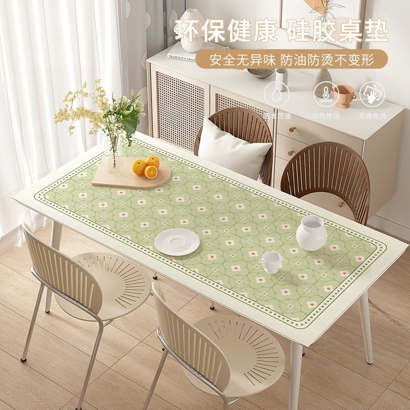小新级感餐桌布防水防油防烫免洗茶几桌垫皮革长方形硅胶台布,居家布艺,桌布,淘宝优惠券,粉丝福利购,淘宝优惠卷