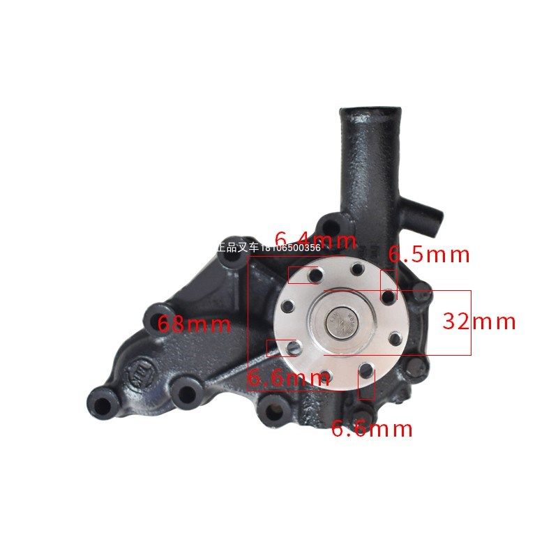 叉车水泵C240-8-94376-863发动机冷却水泵总成适用五十铃C240叉车