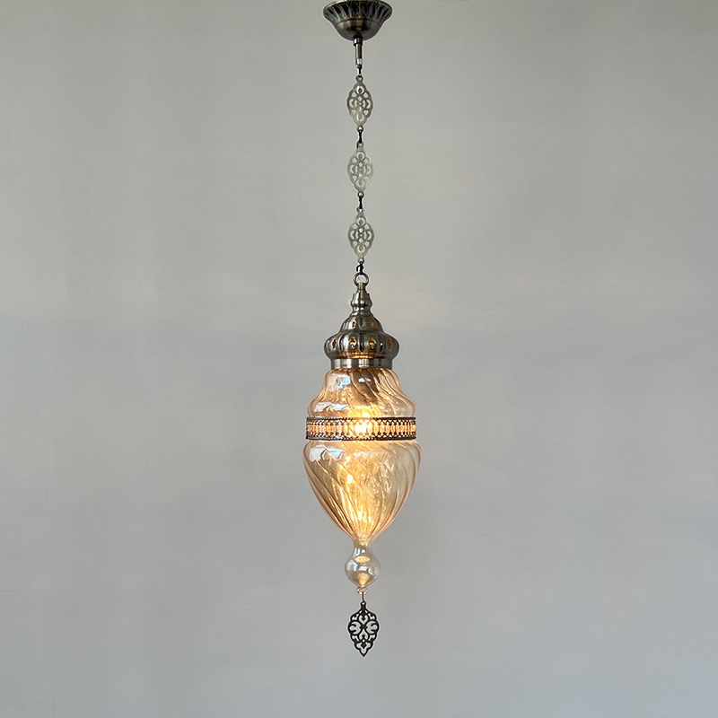 22款迪拜手工玻璃摩洛哥民宿餐厅咖啡厅酒店卧室床头吊灯