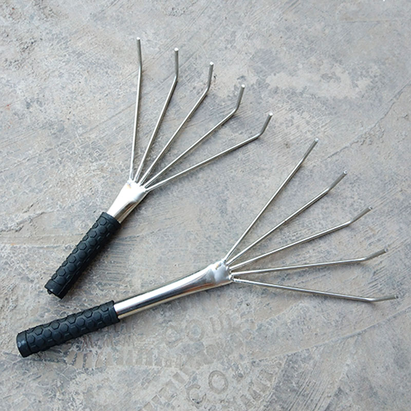 瓷砖耙子铺地砖平灰器泥工瓦工赶沙器不锈钢松灰沙浆耙爪工具