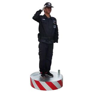 站岗台保安物业小区门卫形象岗亭遮阳伞加厚道路指挥台门岗站台