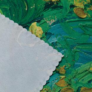 梵高油画 画桌布防水防烫欧式简约桌巾家用酒店桌布盖布桌垫绿色