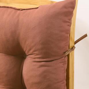 四季折叠加厚躺椅垫子午休藤椅垫老人椅坐垫竹椅摇椅靠垫摇椅垫子