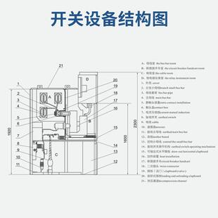 KYN28A-12中置柜进出线柜计量柜PT柜充气柜10KV高压开关柜环网柜