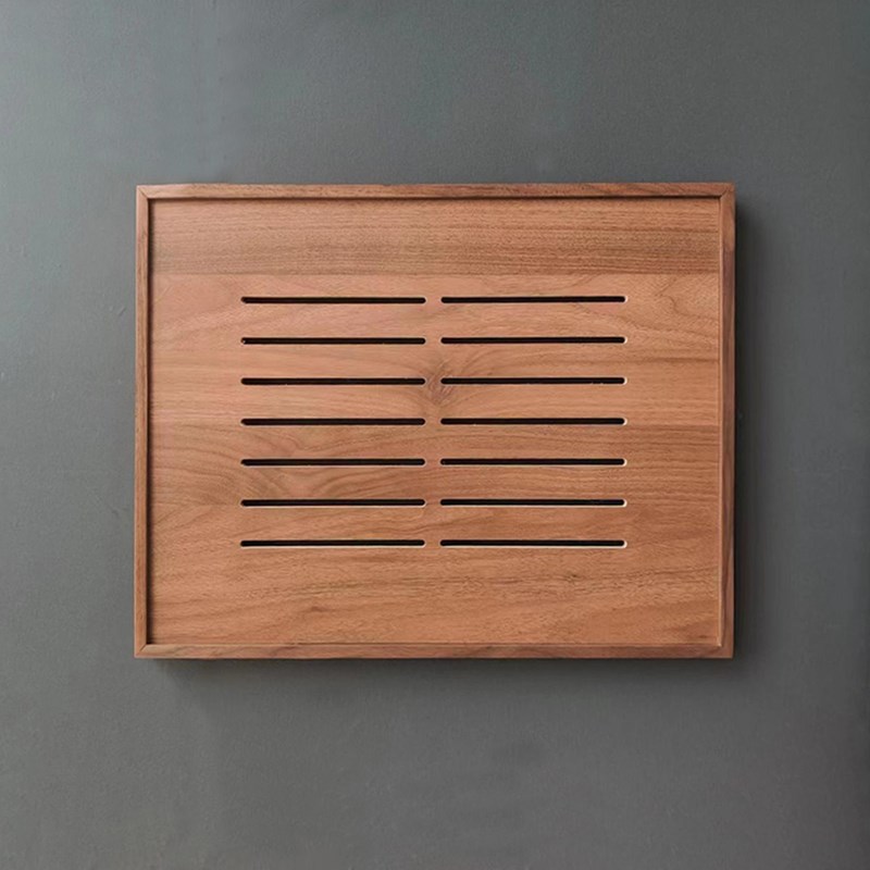 超薄胡桃实木电表箱装饰画弱电闸开关网线盒遮挡多媒体配电箱遮丑