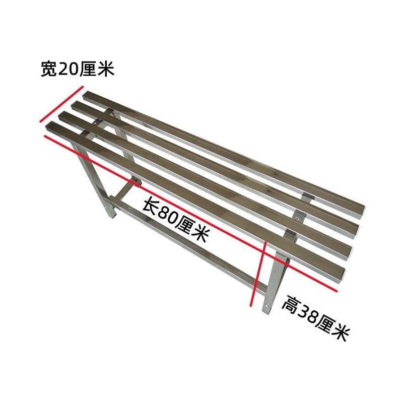 单层简约厚不锈钢花架子阶梯落地阳台室内外绿萝多肉花盆置物铁艺