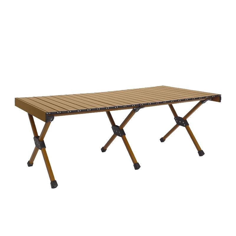凯思户外折叠桌椅野餐桌便携式地摊烧烤桌可折叠露营铝合金蛋卷桌