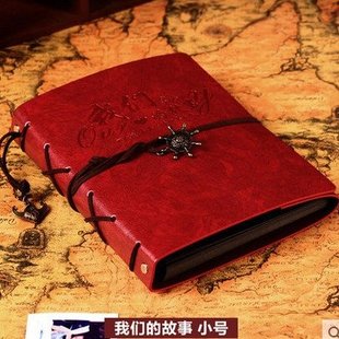 兒童旅游相冊畢業冊 寶寶成長紀念相冊 復古婚禮相冊 皮質DIY相冊