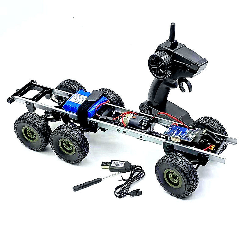 遥控卡车改装车架四驱越野军事RC专业DIY模型 顽皮龙金属升级配件