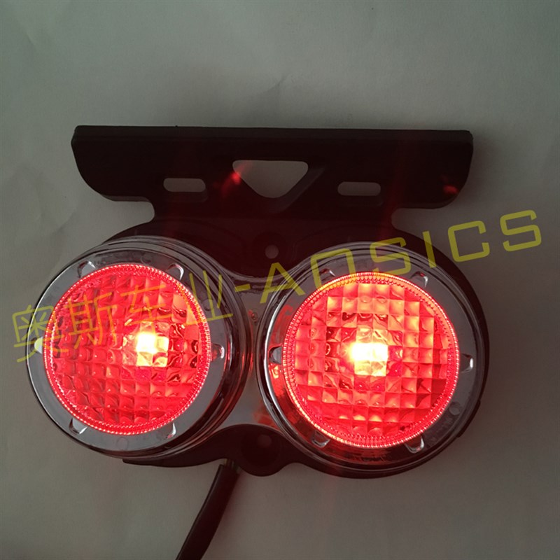 祖玛电动车转向灯尾灯大灯转弯灯椭圆形转向灯祖马灯具摩托车配件