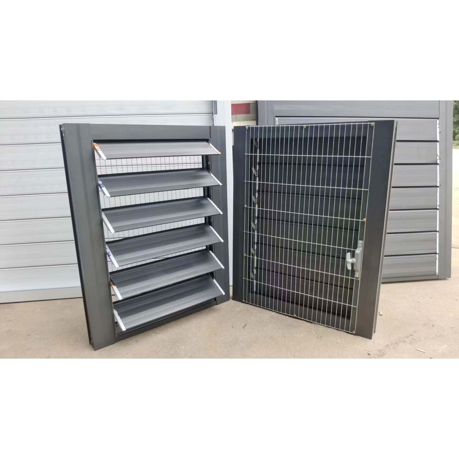 新款铝合金鸽舍通风口鸽棚百叶窗鸽舍手动通风窗鸽具用品定做包邮