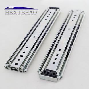 高承重440斤 工業(yè)載重導(dǎo)軌重型抽屜滑軌貨柜ATM機(jī)高柜三節(jié)M軌軌道